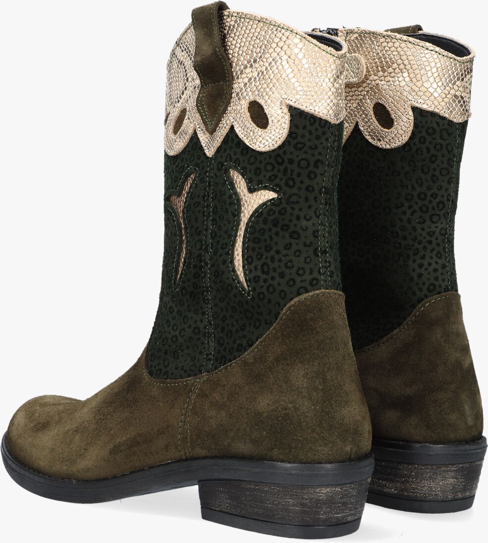 BRAQEEZ groene braqeez cowboylaarzen cally cowboy
