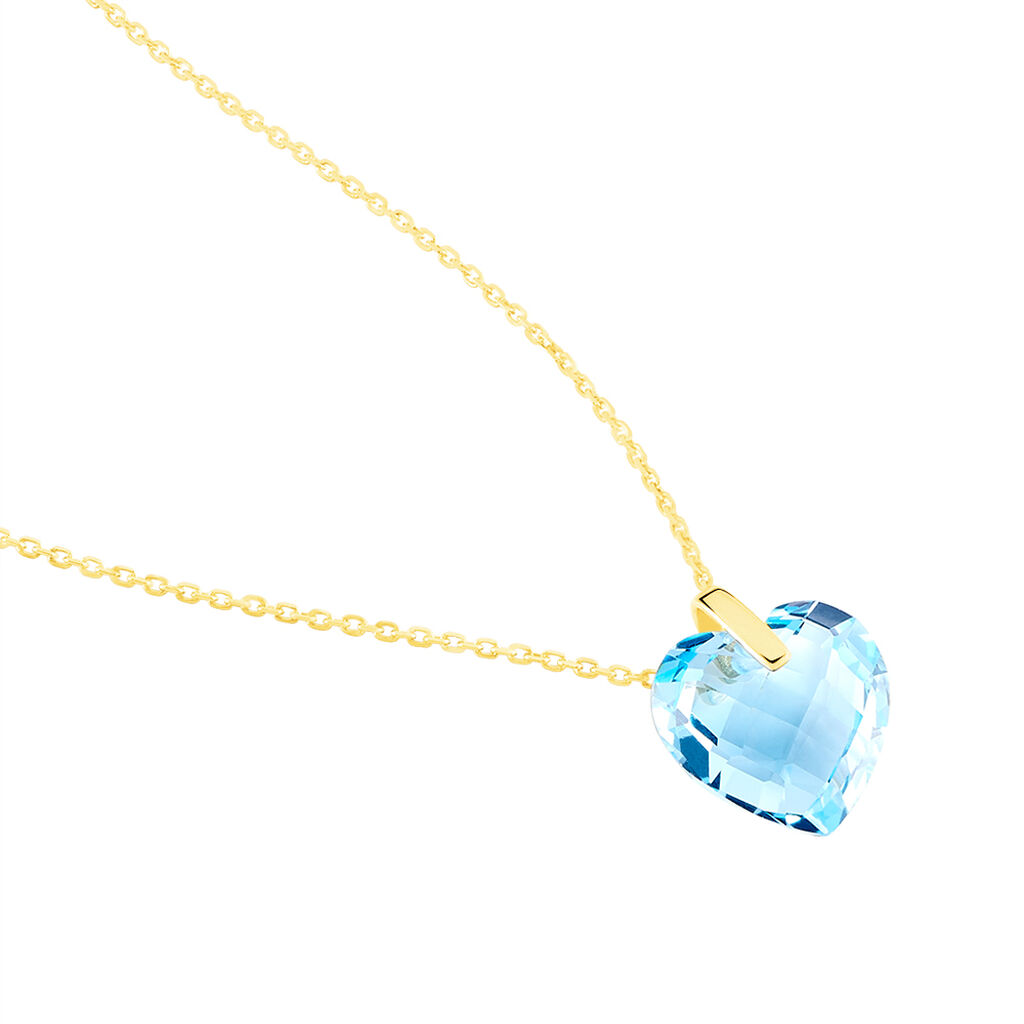 Collier Ludmille Or Jaune Topaze