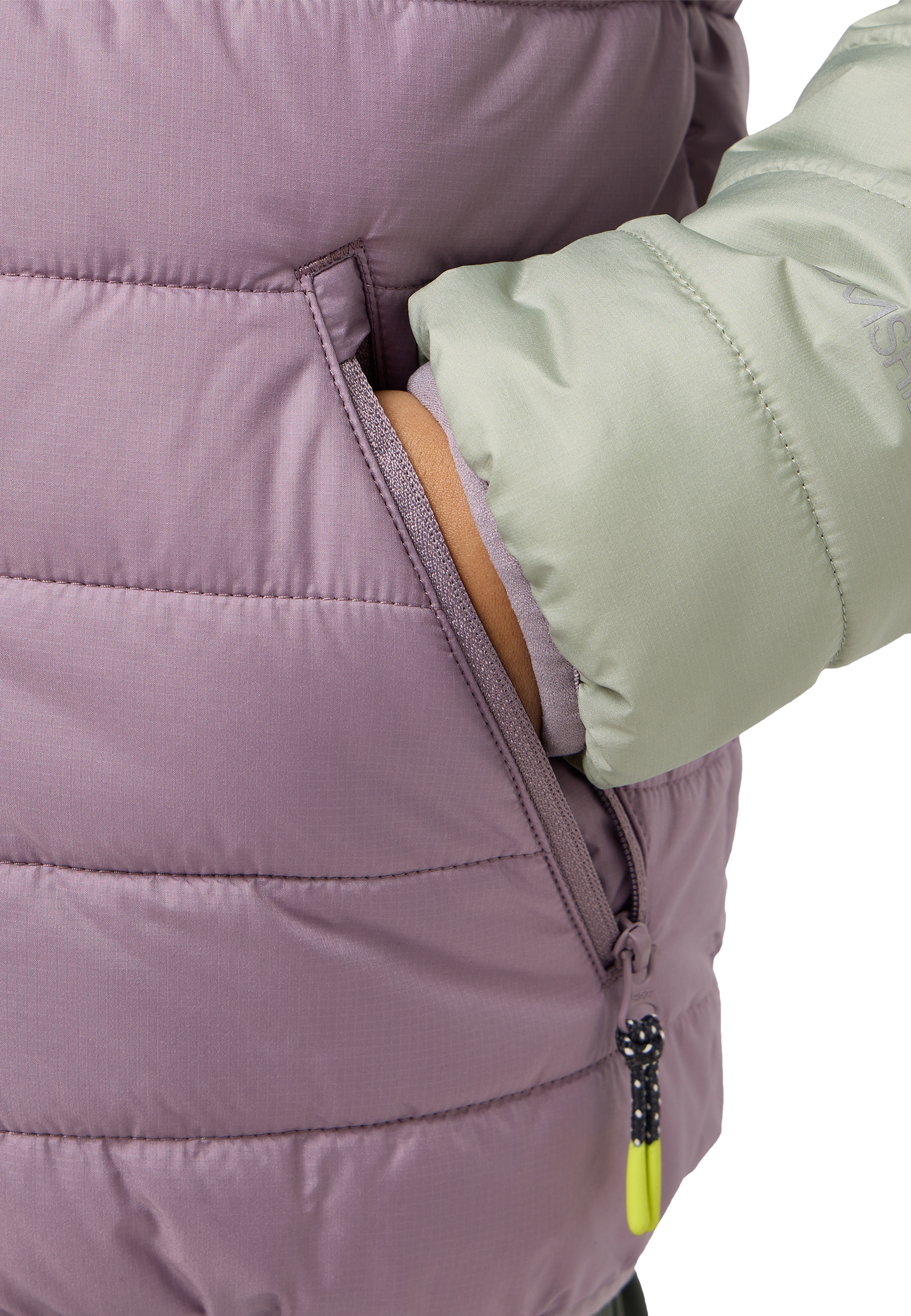 Jack Wolfskin Steppjacke »ZENON für Kinder« mit Kapuze Wärmend, winddicht, Übergangsjacke