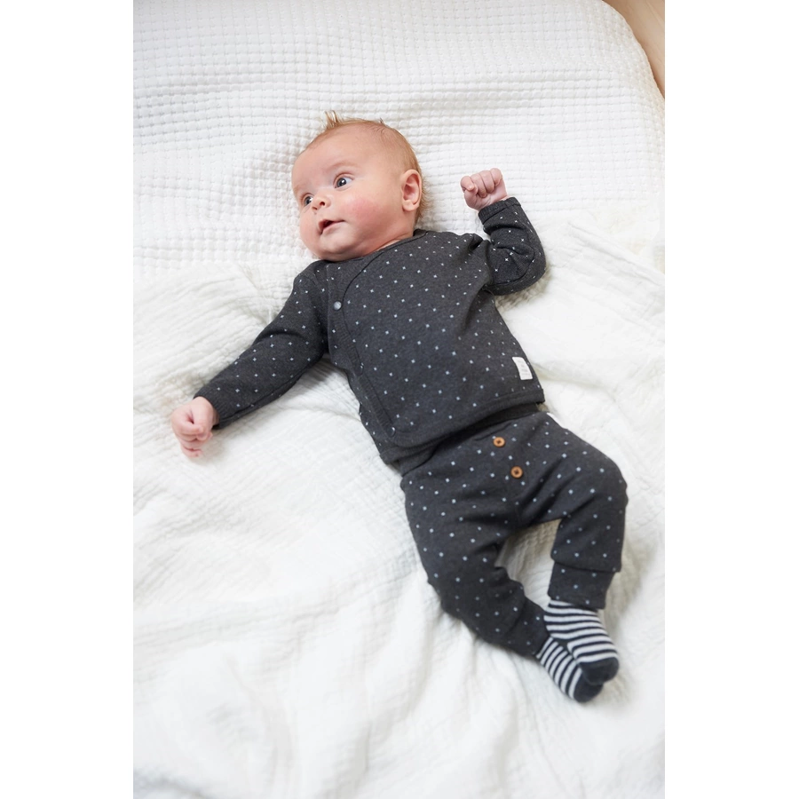 Feetje Hose AOP Mini Person anthrazit-melange