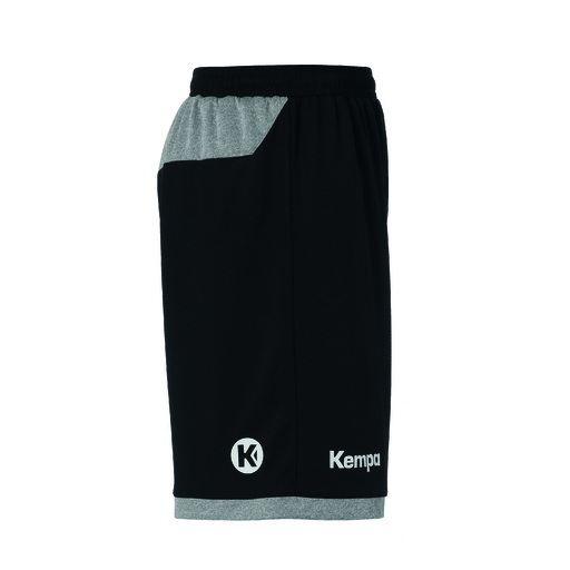 Shorts Core 2.0 Preto/Cinza Escuro Kempa Mix