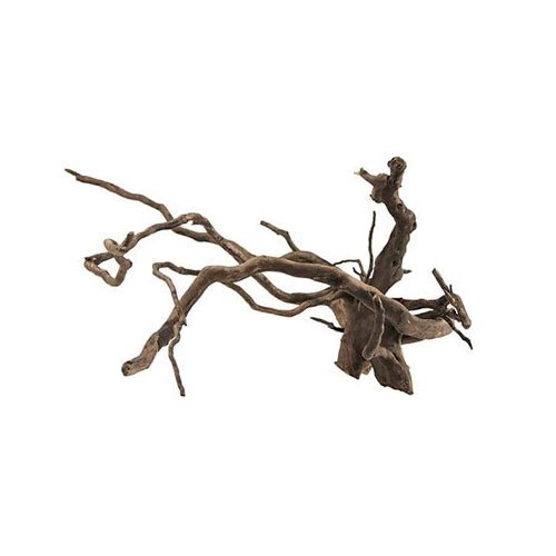 Raízes de madeira escura para aquários, da marca Hobby Fingerwood.