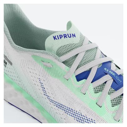 Chaussures Running Kiprun KS900 Light Blanc/Vert