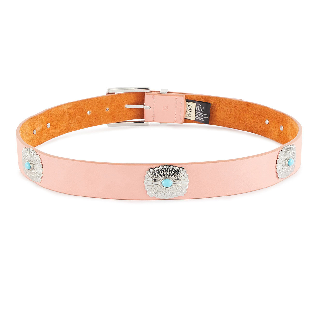 Wild Ceinture en Cuir Kishi rose
