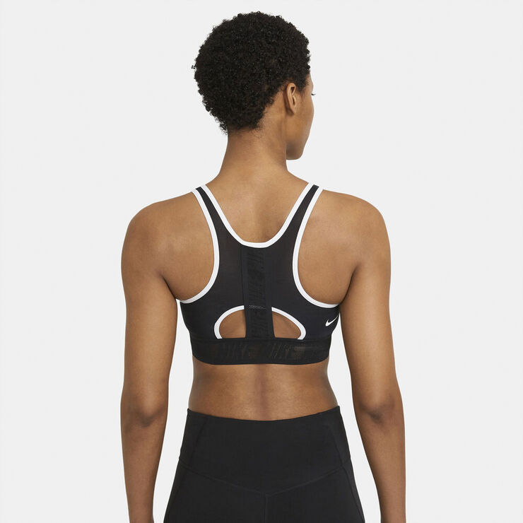 Nike Swoosh UltraBreathe Medium-Support sports bh Sort
