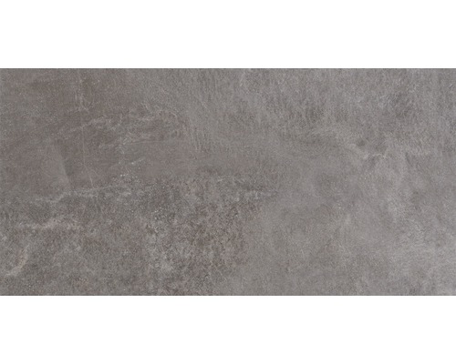 Porseleinen steengoed wand- en vloertegel Arrow antraciet 31 x 62 cm