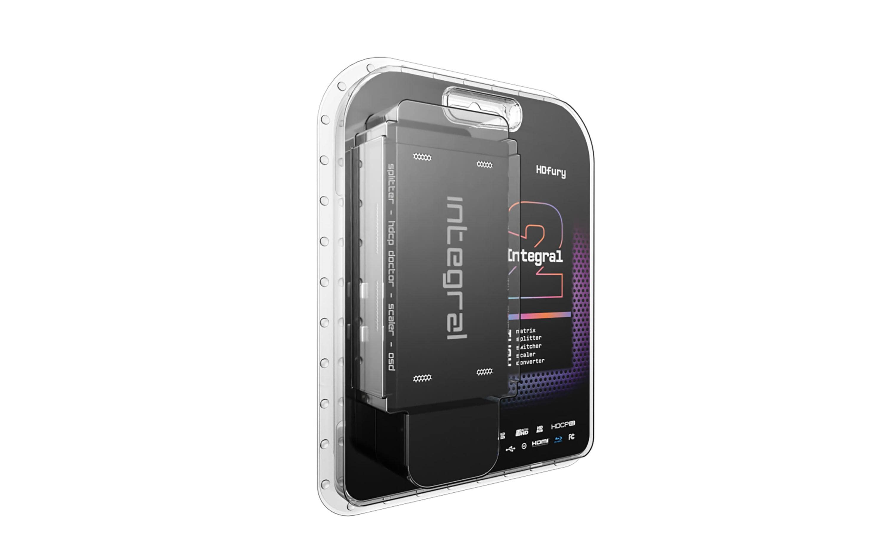 Matrix Switcher Integral 2 HDMI<br>Integral 2 - 2x2 4K 18Gbps HDMI Matrix Switcher mit Scaler und Converter
