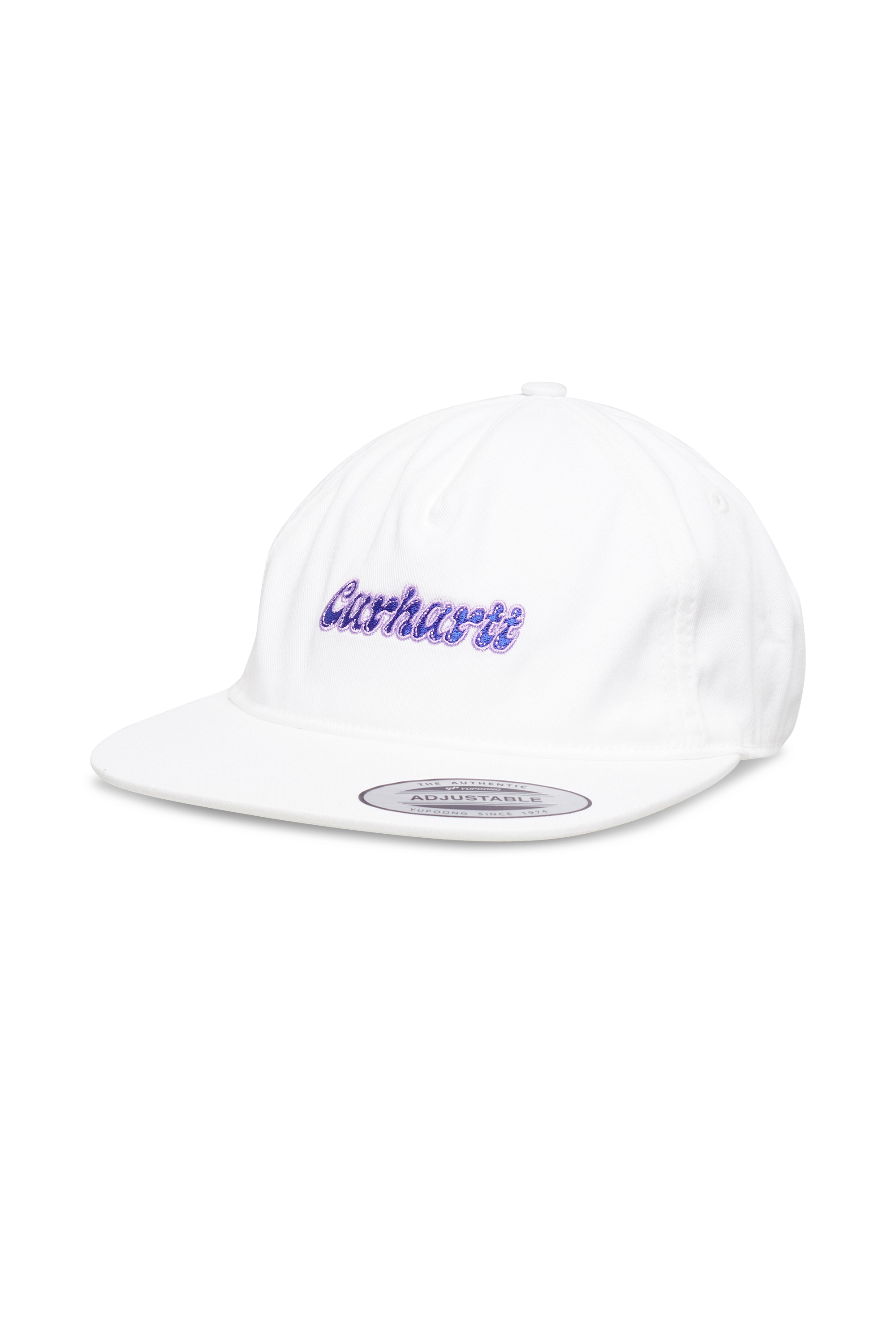 CARHARTT WIP Casquette Liquid Script Cap Blanc