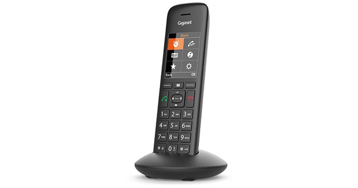 GigasetC570 HX analoge telefoon  (Zwart)