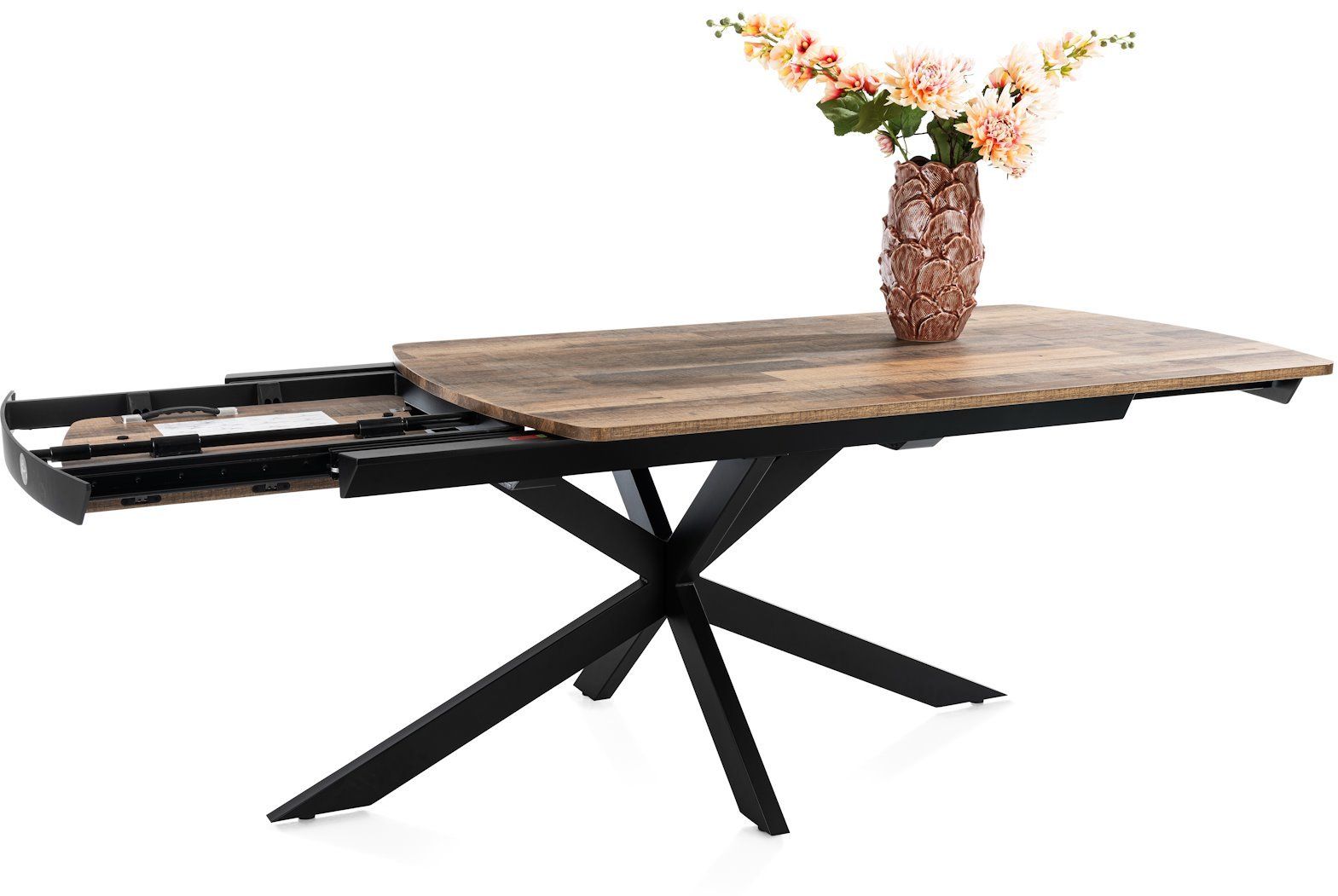 Henders en Hazel   Pavalon Driftwood Uitschuiftafel