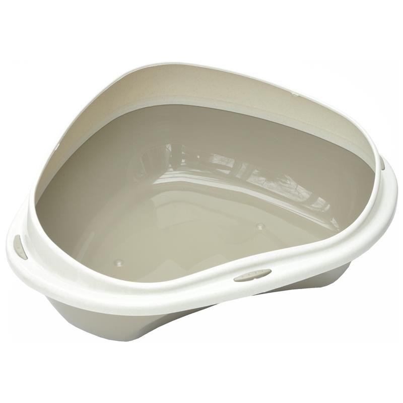 Georplast Katzentoilette Shuttle Corner grau 48 x 38 cm