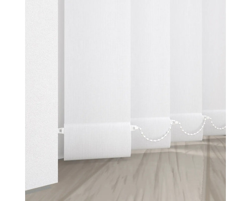 Soluna lamellenset Rain wit 40x260 cm