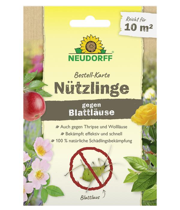 Neudorff Bestell-Karte Nützlinge gegen