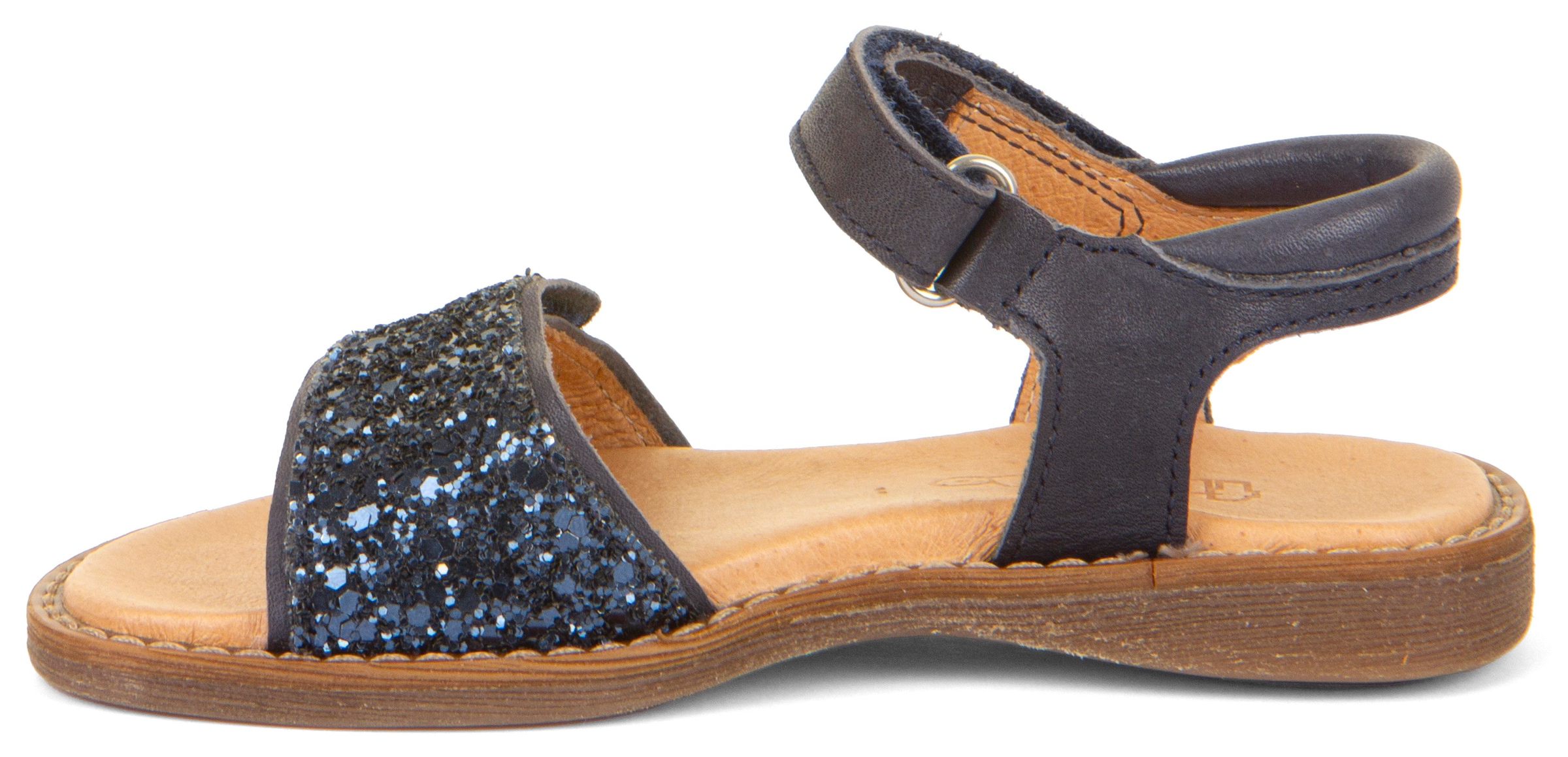 froddo® Sandale »Lore Sparkle«  , Sommerschuh, Klettschuh, Sandalette, mit zwei Klettverschlüsse