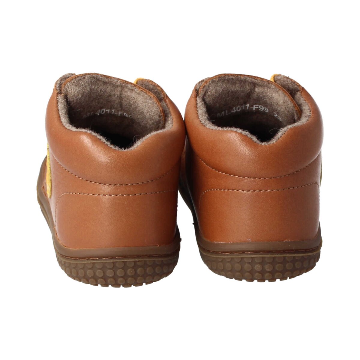 ML4011-F99 chestnut GECK nappa fleece laces Weite/M
