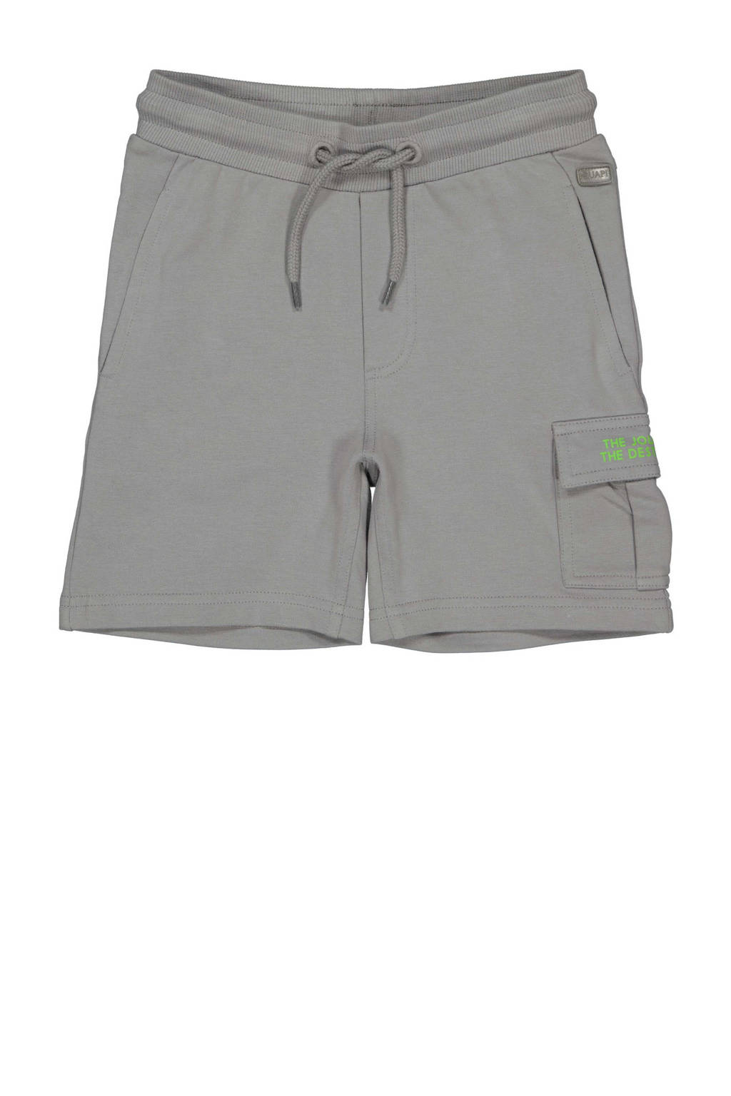 Quapi regular fit sweatshort YVAN grijs