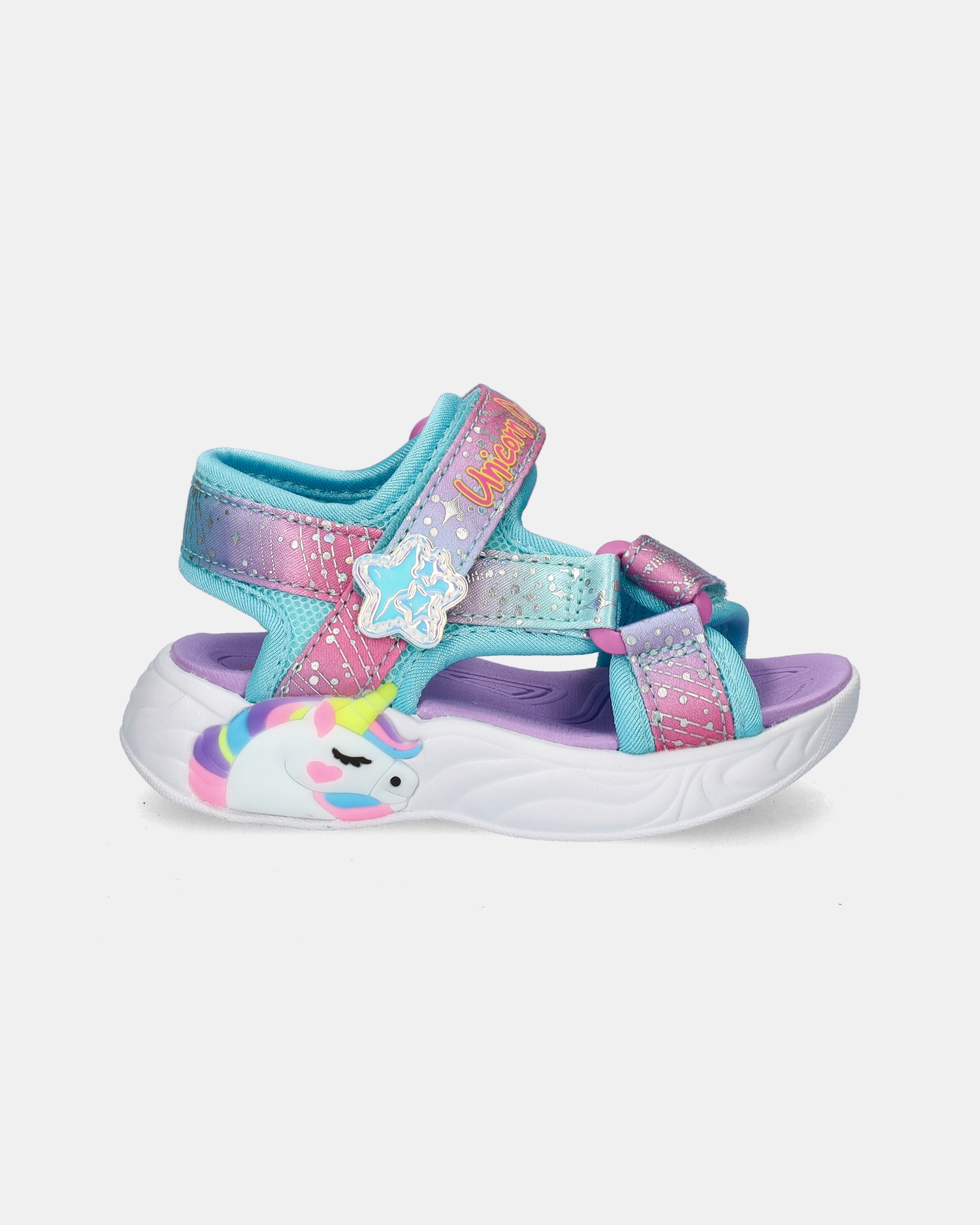 Skechers Unicorn Dreams Sandalen  - blauw