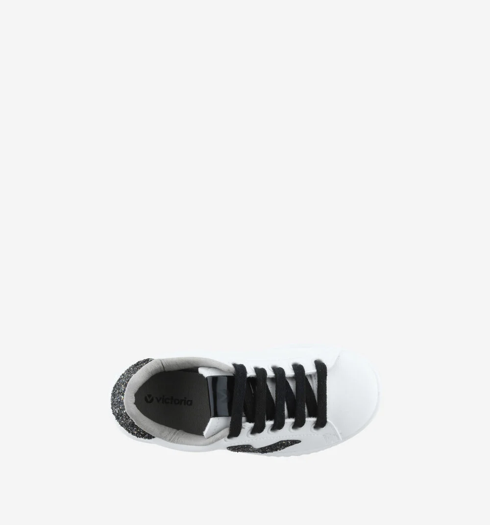 TENIS LOGO GLITTERNEGRO