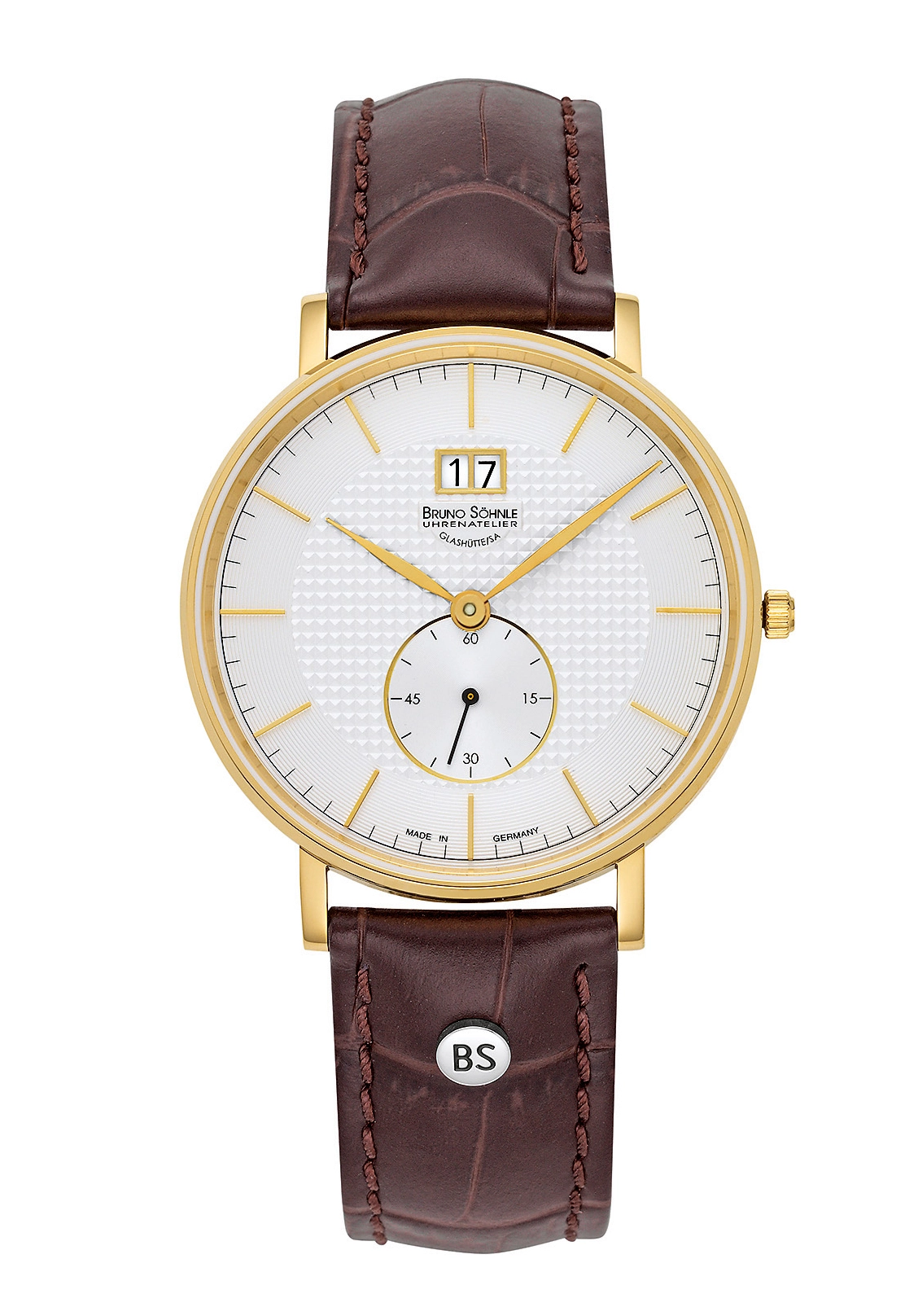 Bruno Söhnle München l Herrenuhr Braun 17-33215-241