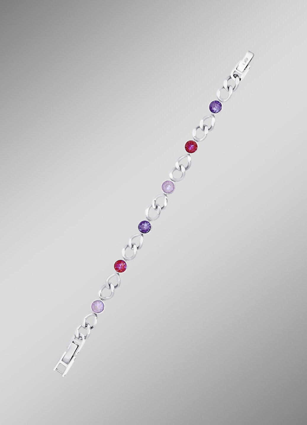 Armband mit Kristallen in Pink