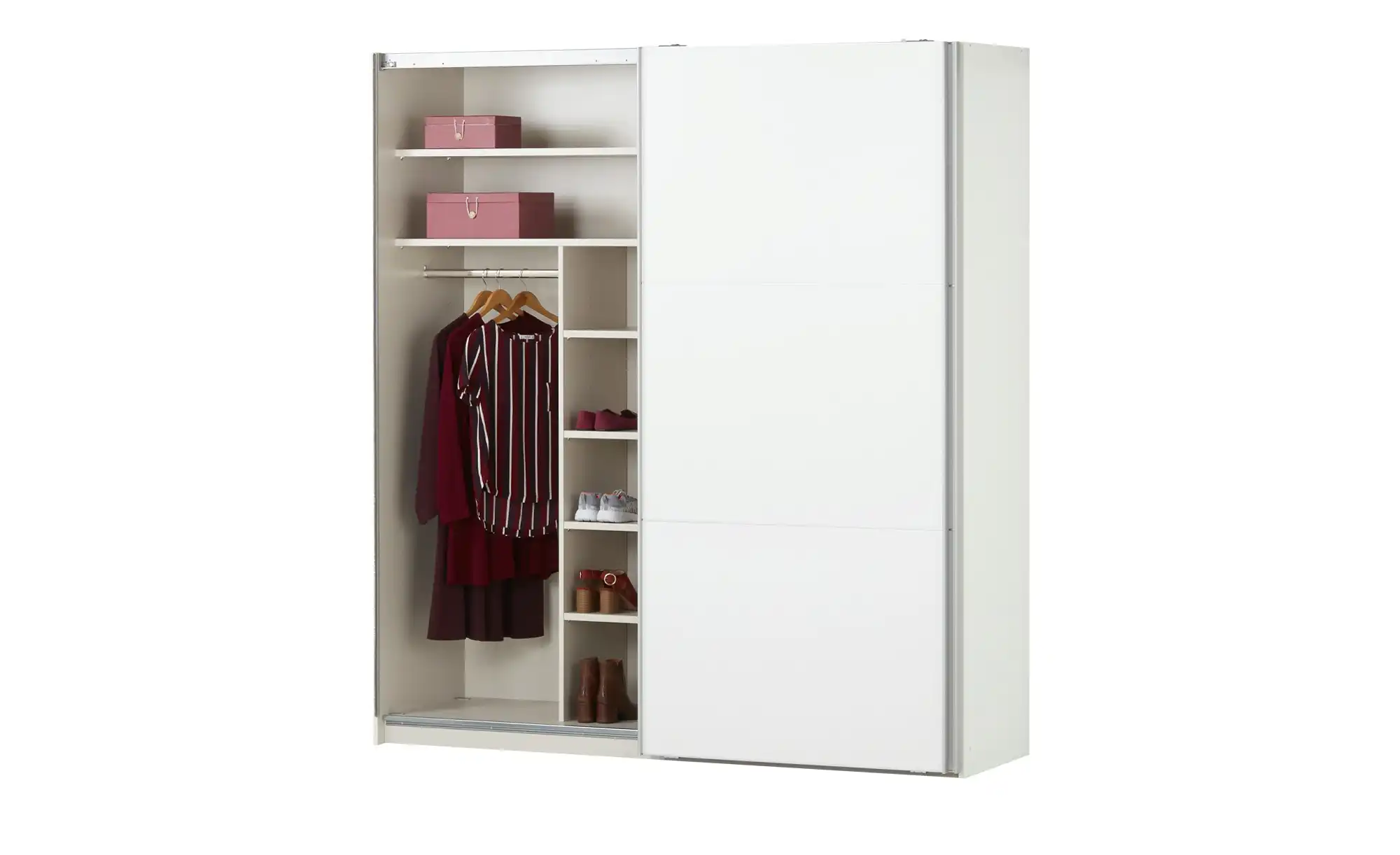 Schwebetürenschrank inkl. Innenausstattung Ensenso