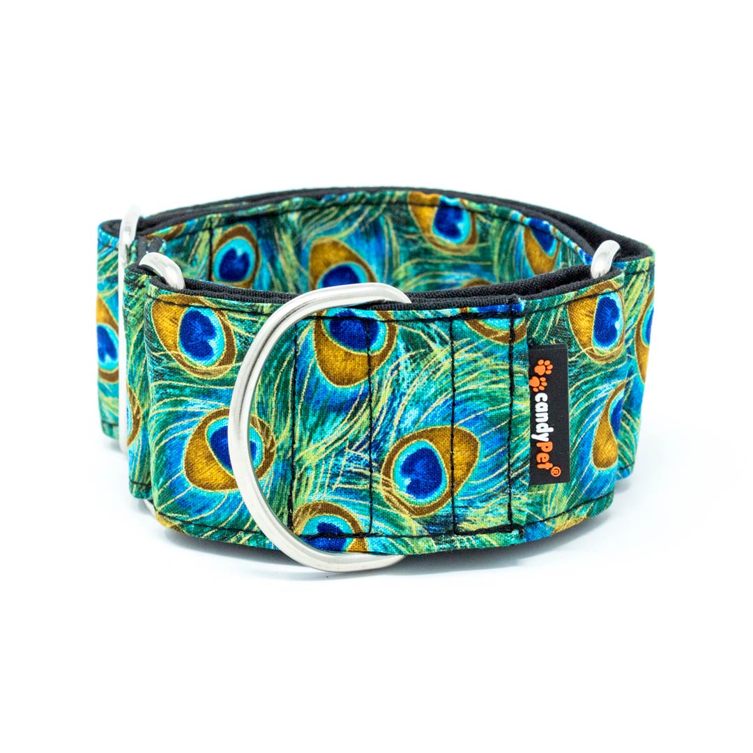 Coleira Martingale candyPet® para Cães - Modelo Multicolorido, EXTRA LARGA