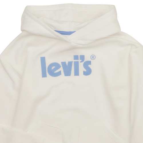 Levi's - LVG SQUARE POCKET HOODIE - Blanc