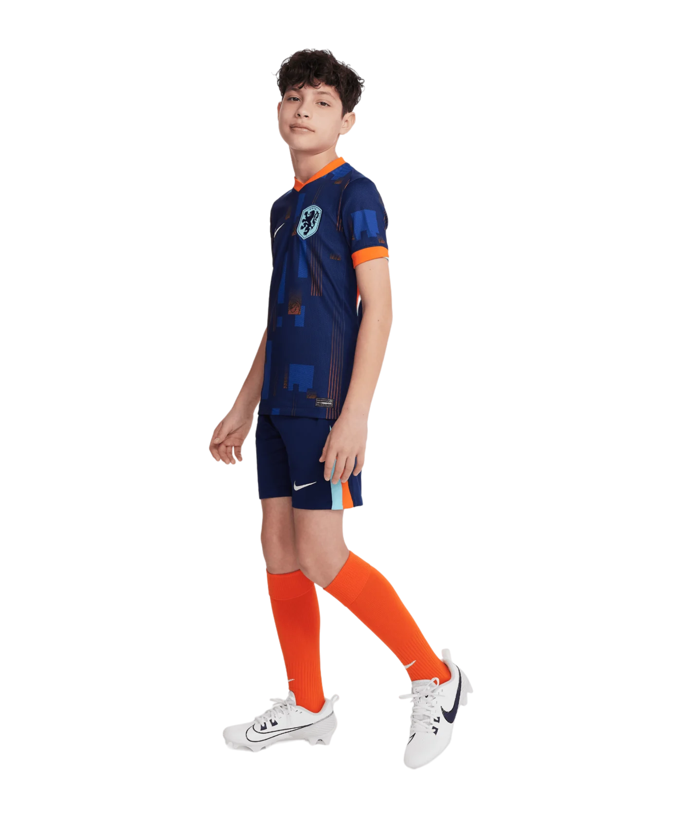 Nike Niederlande Short Away EM 2024 Kids Blau F492