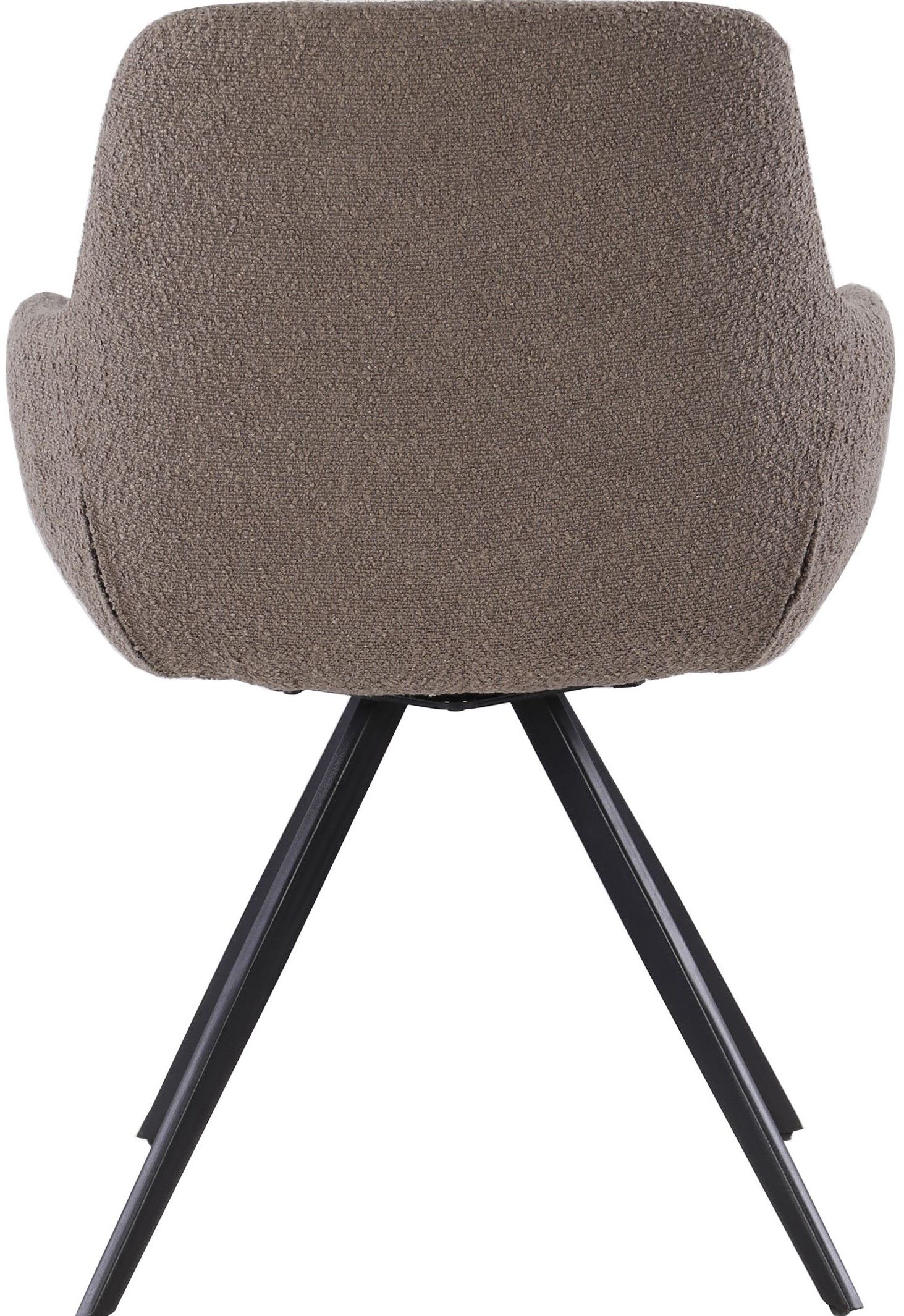 Eetkamerstoel Boucle Brown Doreen B61 x D65 x H83 cm