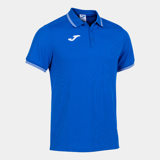Polo Manga Curta Joma Campus III Royal