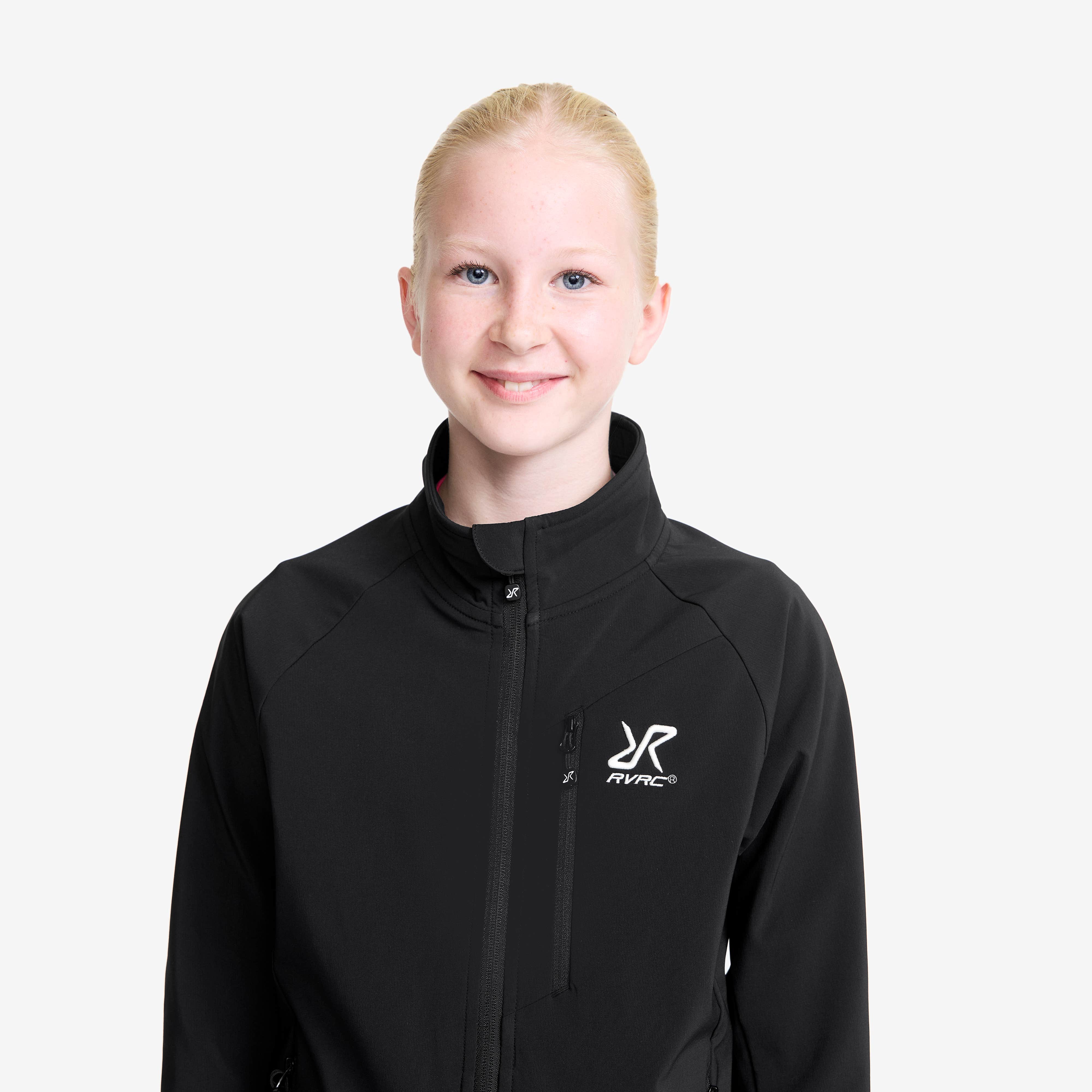 Exciter Light Softshell Jacket Teens Black