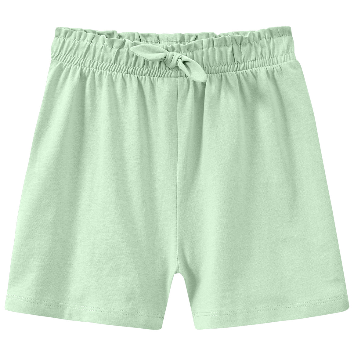 Yigga 2 Mädchen Shorts mit Zierschleife hellgrün / rosa