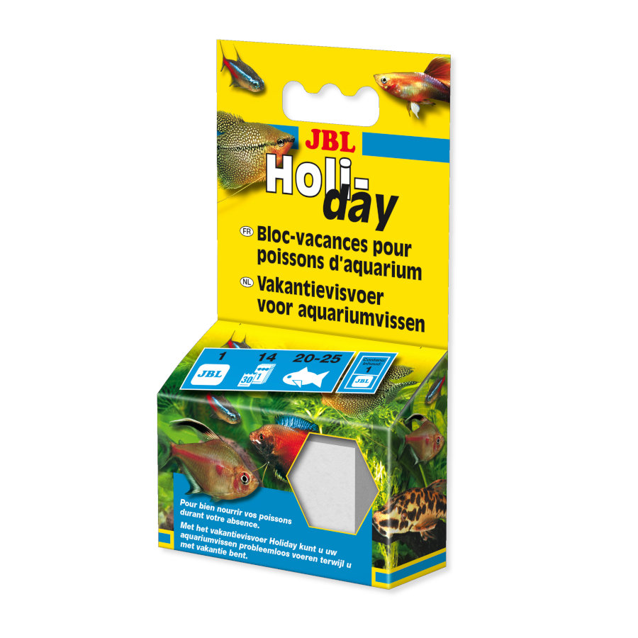 Blocos de ração para peixes JBL Holiday