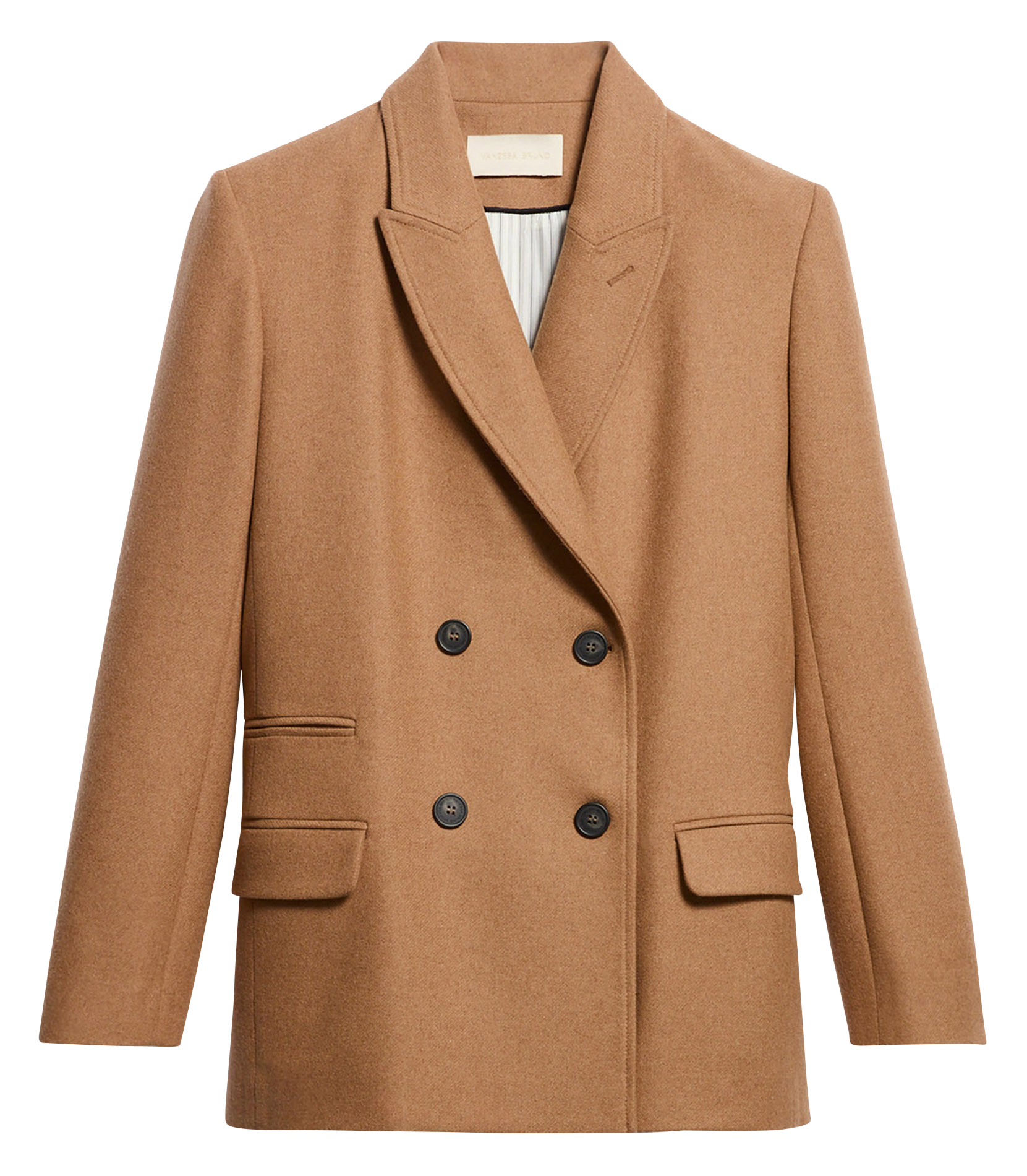 DAMARYS - Veste de tailleur en laine mélangée | Marron