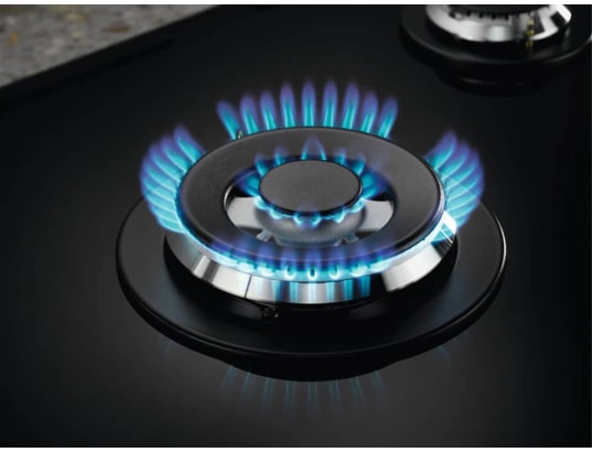 ELECTROLUX - Plaque gaz KGG75362K 5 foyers , Puissance totale 10900w