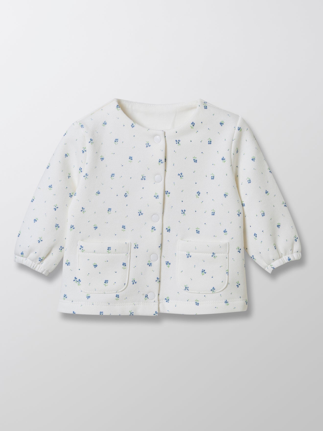 Cardigan en molleton bébé