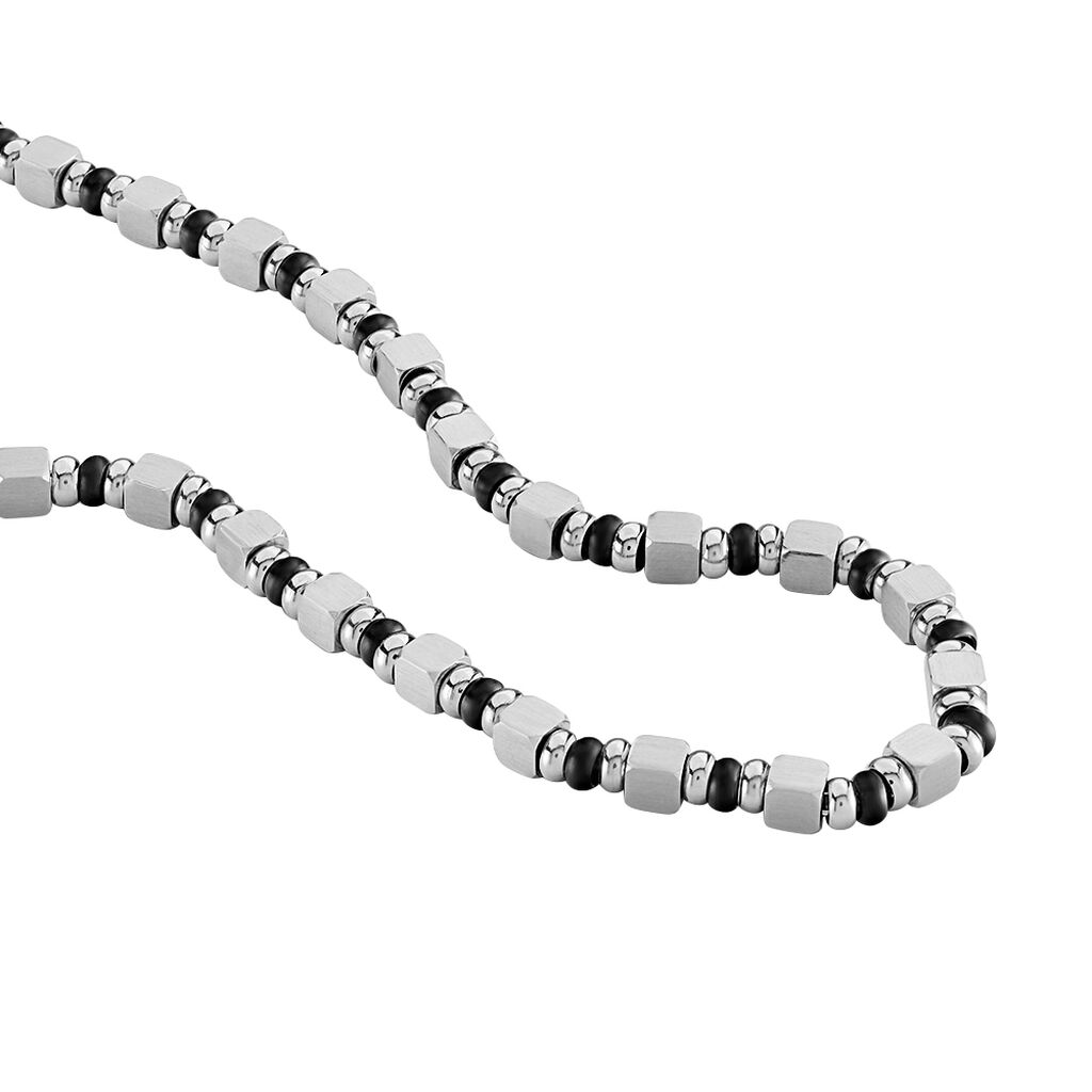 Collier Ephrem Acier Bicolore