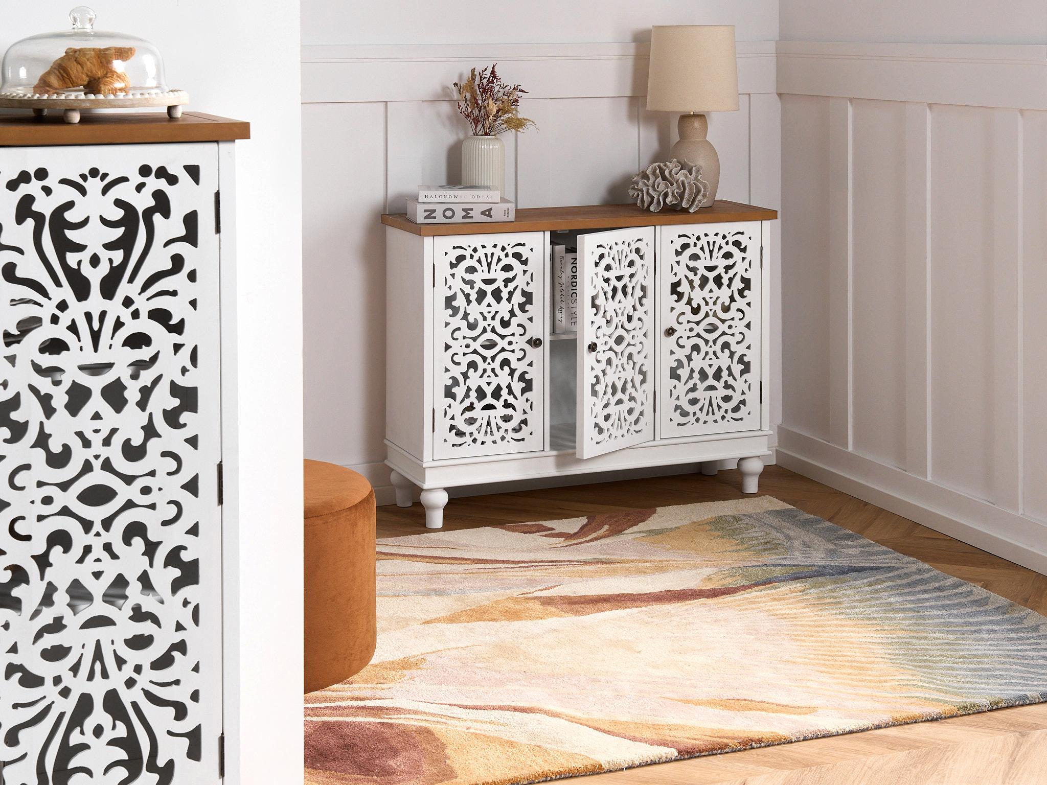 Dressoir met 3 deuren KATHERINE Wit