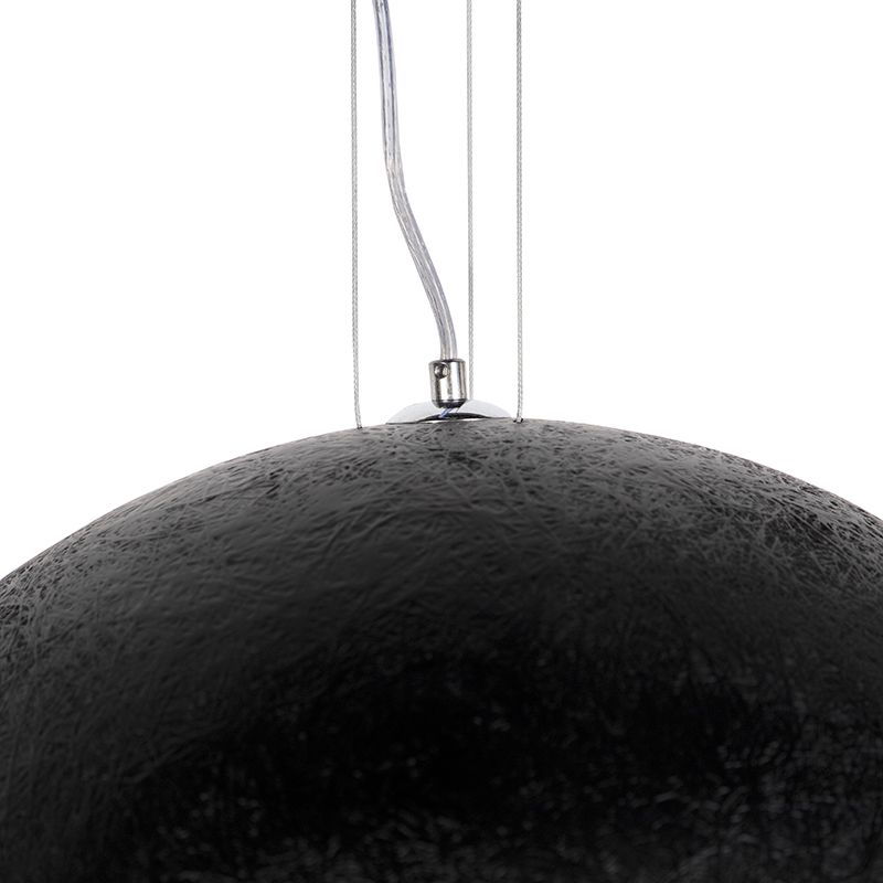 Industriële hanglamp zwart met goud 50 cm - Magna