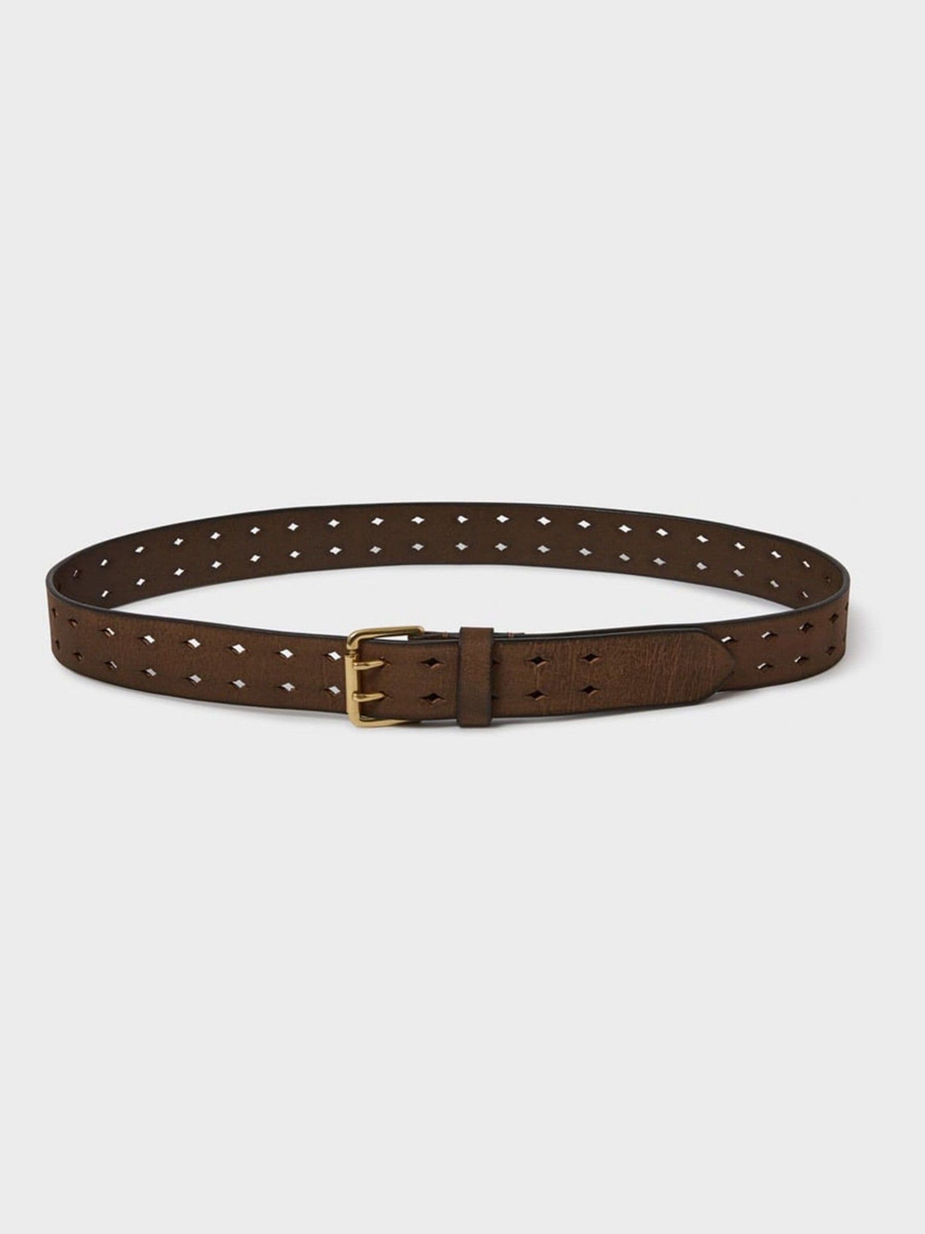 Bruin - Osprey London The Neverending Double Leather Black Belt