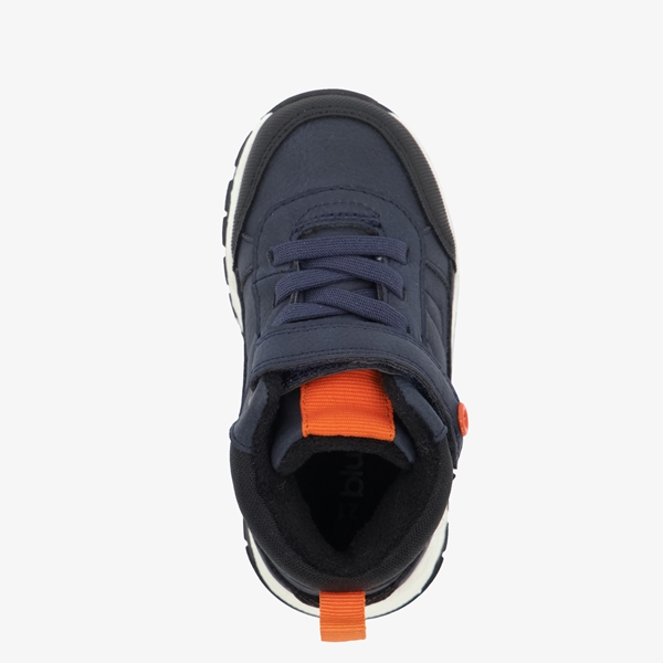 Blue Box hoge jongens sneakers donkerblauw