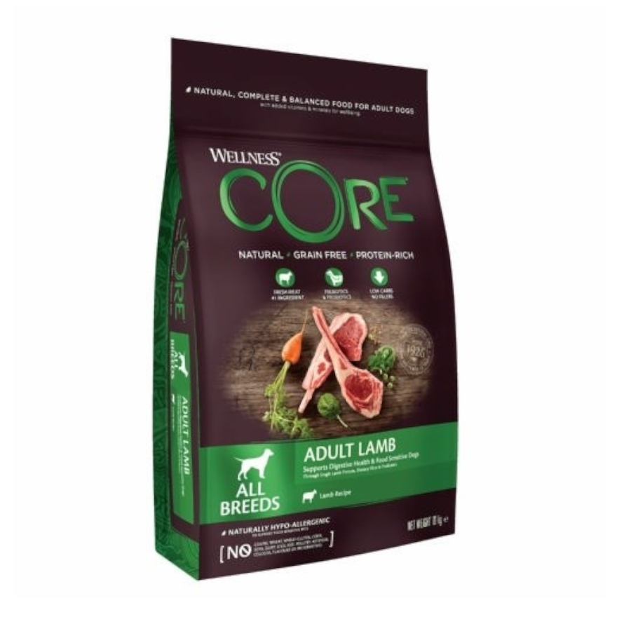 Ração Wellness Core Adulta para Cães com Cordeiro