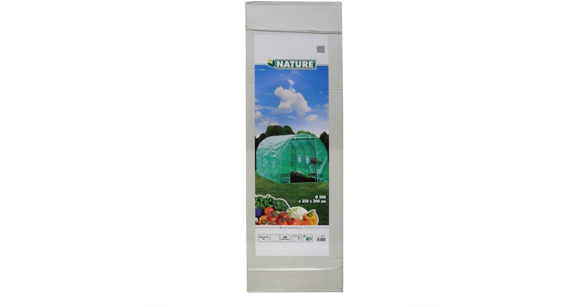 NatureTuintunnel kweekkas  (Transparant/groen, 200 x 350 x 200 cm)