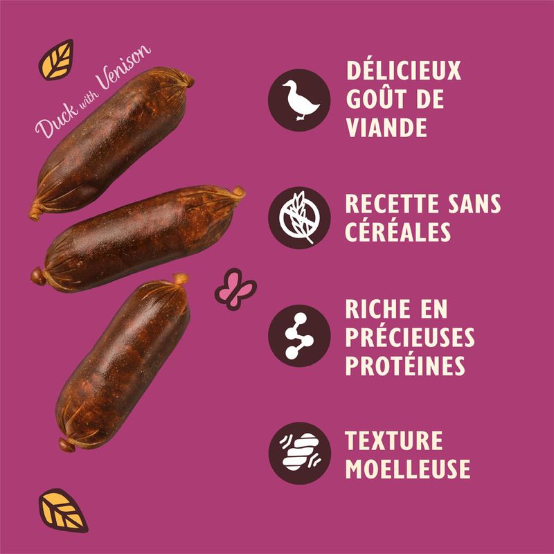 Lily's Kitchen Mini saucisses canard, chevreuil