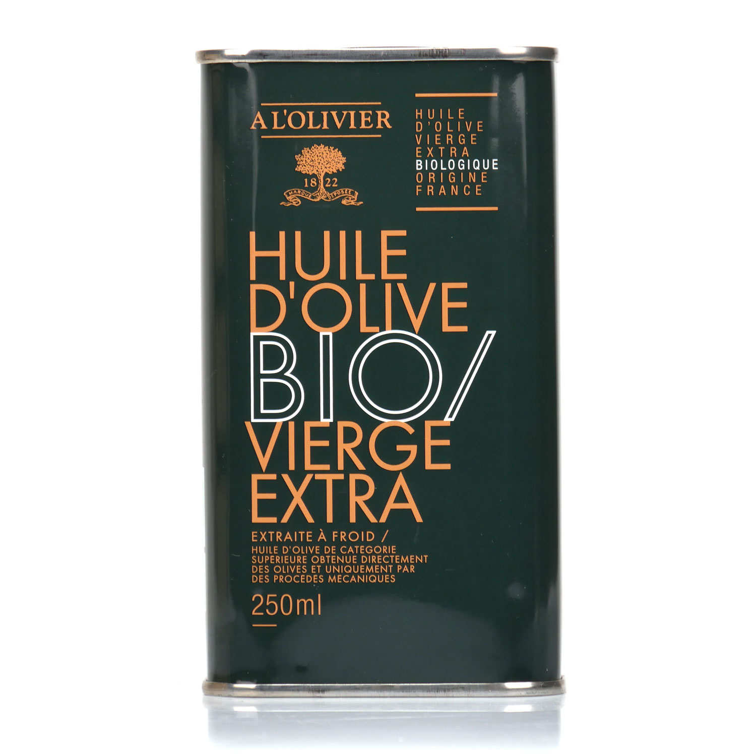 Huile d'olive vierge extra bio de France - A l'Olivier