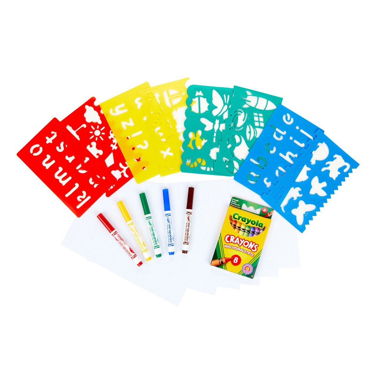 Crayola - Jeux de pochoirs