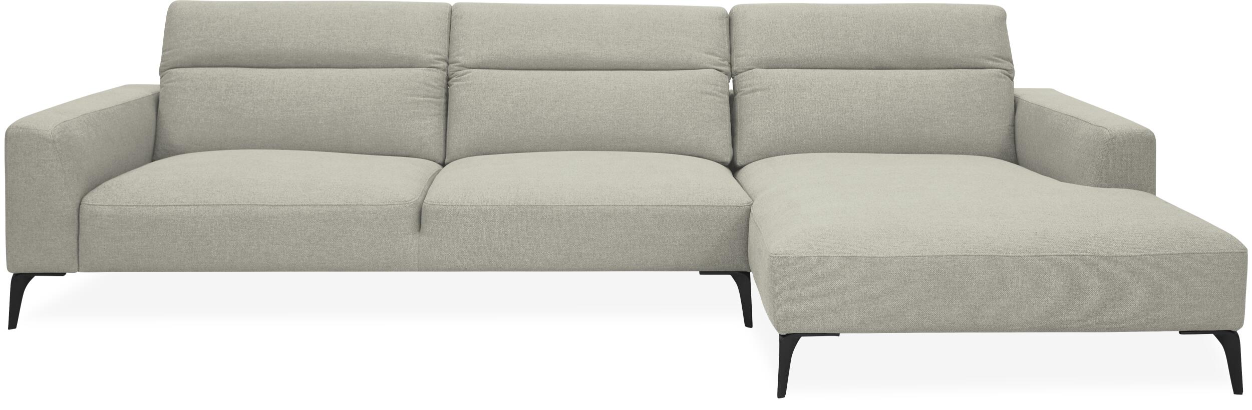 Volanti højrevendt sofa med chaiselong