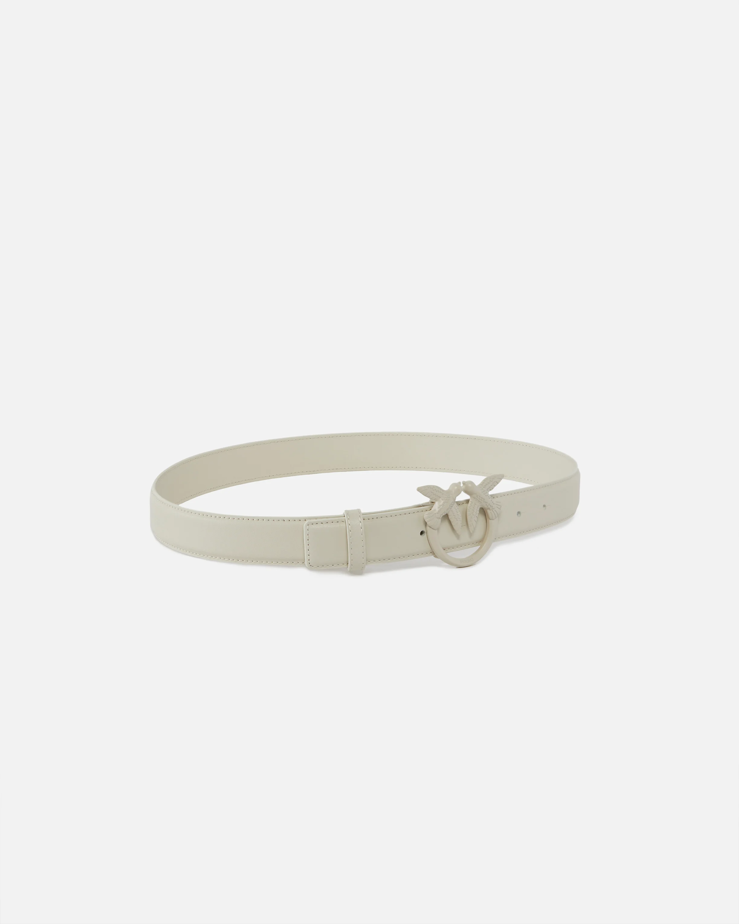 Ceinture avec boucle | Blanc