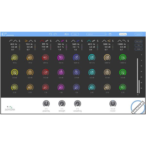 Sonible proximity EQ+