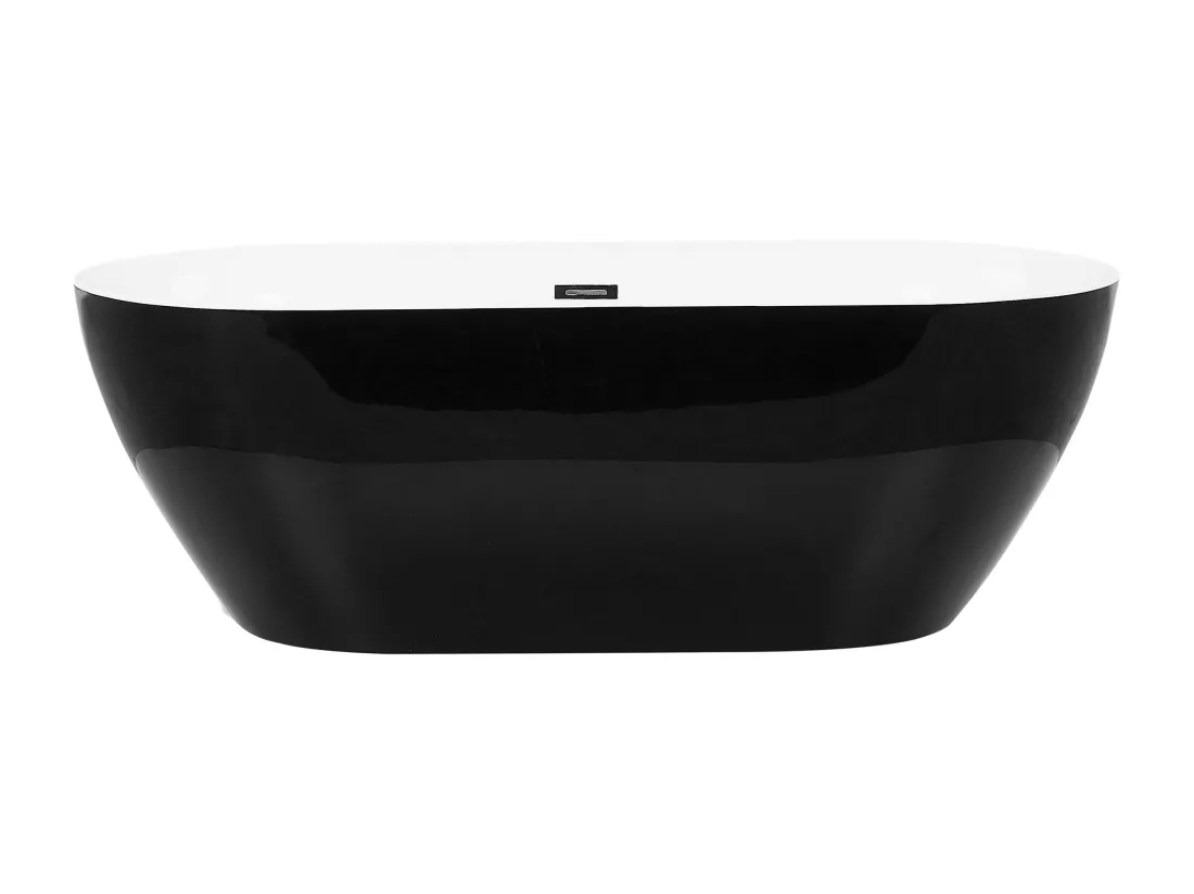Baignoire îlot noire 160 x 75 cm CARRERA